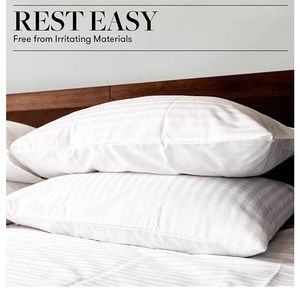 Unopened, in box. 2-Pack Beckham Hotel Gel Pillow Plush Gel Pillow Queen